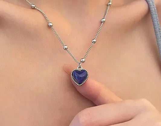 💙💜💚 Collar de Emociones que Cambia de Color – Corazón Multicolor | SKU: AZ021 ✨